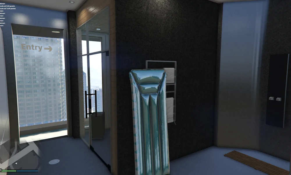 Penthouse Shower to Sauna Convertion